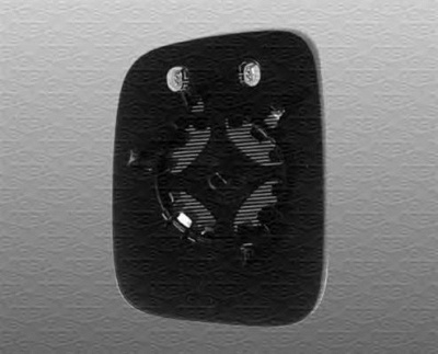 MAGNETI MARELLI 351991805440 -  Стекло зеркала правого c подогревом, сферическое
